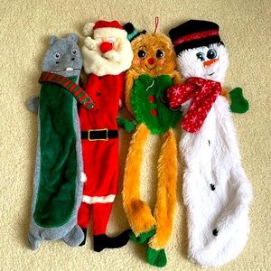 Crackling Material- Holiday Dog Toys 🎅